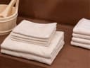 Serviette de bain en velours sable fin 70x140 - 2 pcs