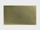 Tapis de bain de luxe vert olive 60x100