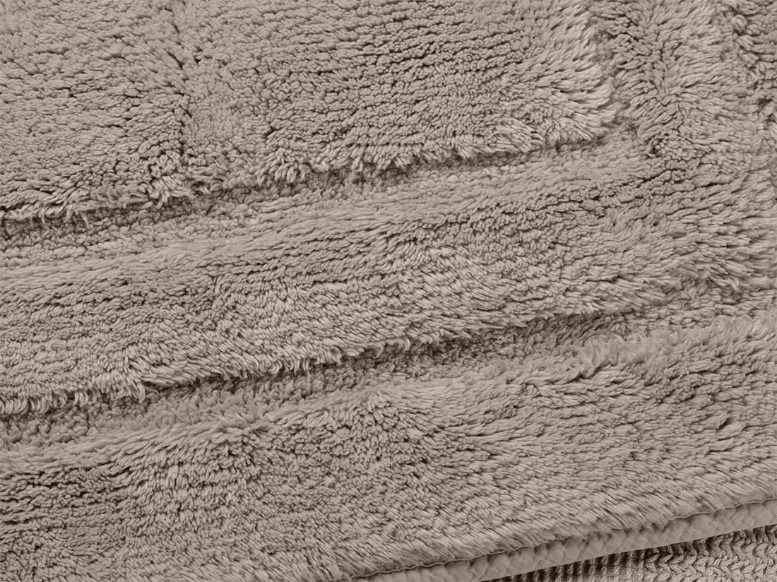 Badmat deluxe warm taupe 50x80