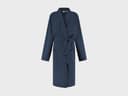 Peignoir jersey bleu minuit