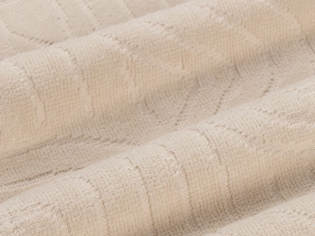 Badjas velours soft sand