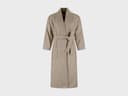 Badjas velours classic taupe