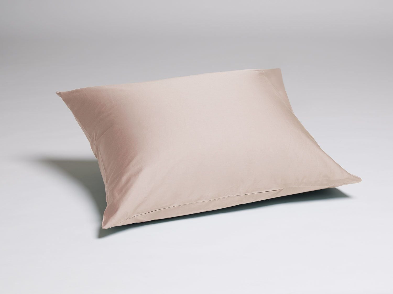 Kussensloop katoen satijn dusty rose 50x60