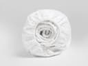Hoeslaken flanel pure white
