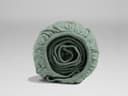 Drap-housse enfant percale de coton vert jade