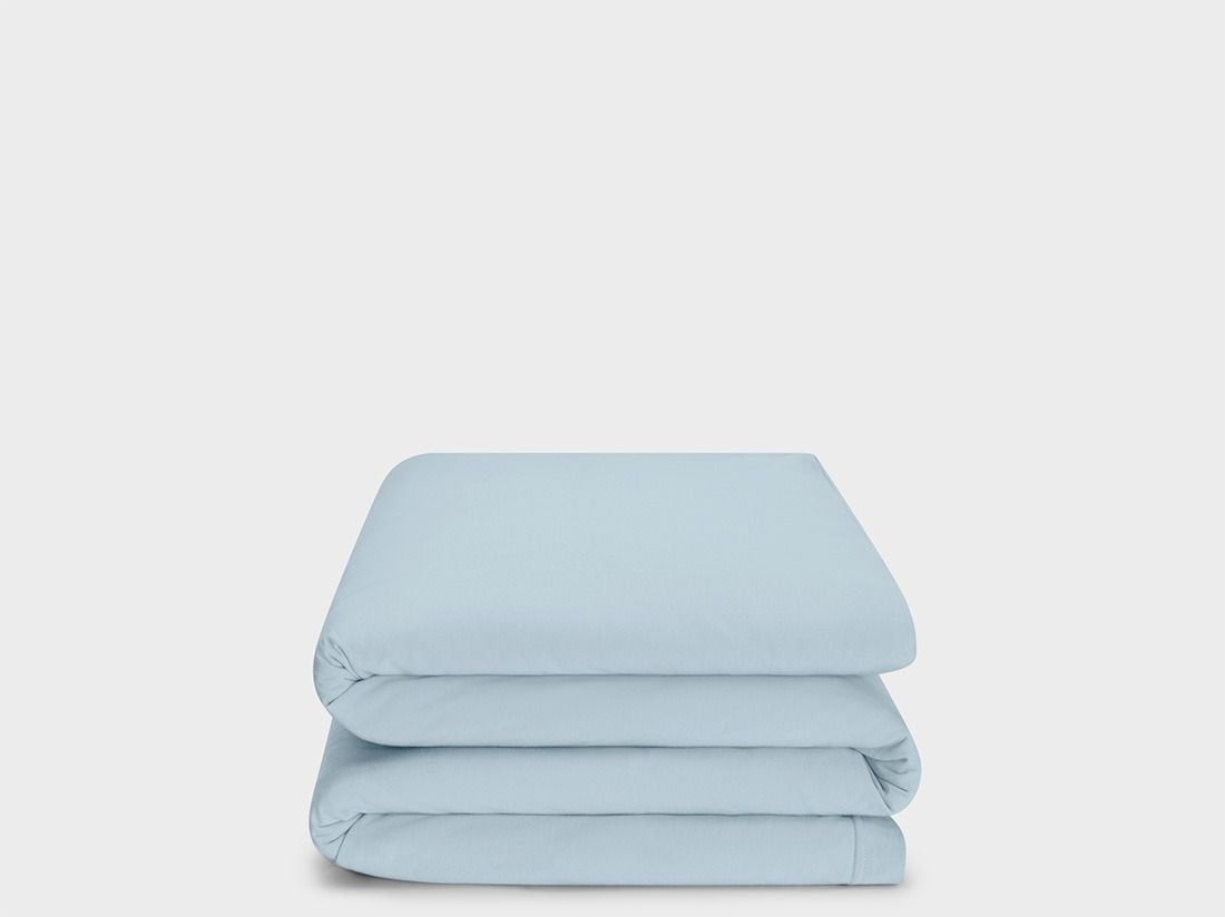 Kinderdekbedovertrek jersey fresh blue