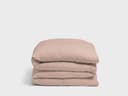 Housse de couette enfant jersey rose vintage