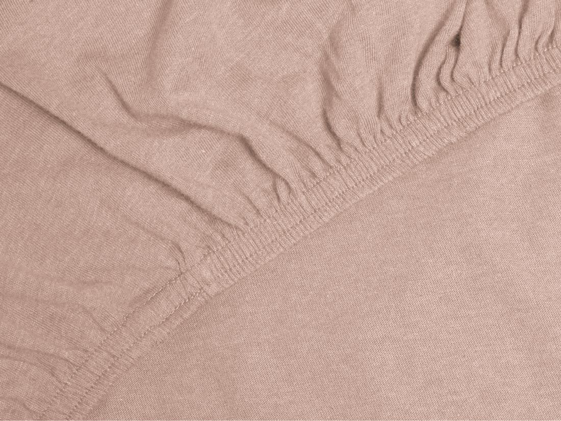 Kinderhoeslaken jersey vintage rose