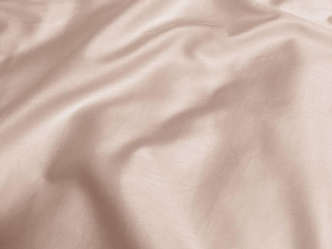 Taie de traversin satin de coton rose poussiéreux 37x160