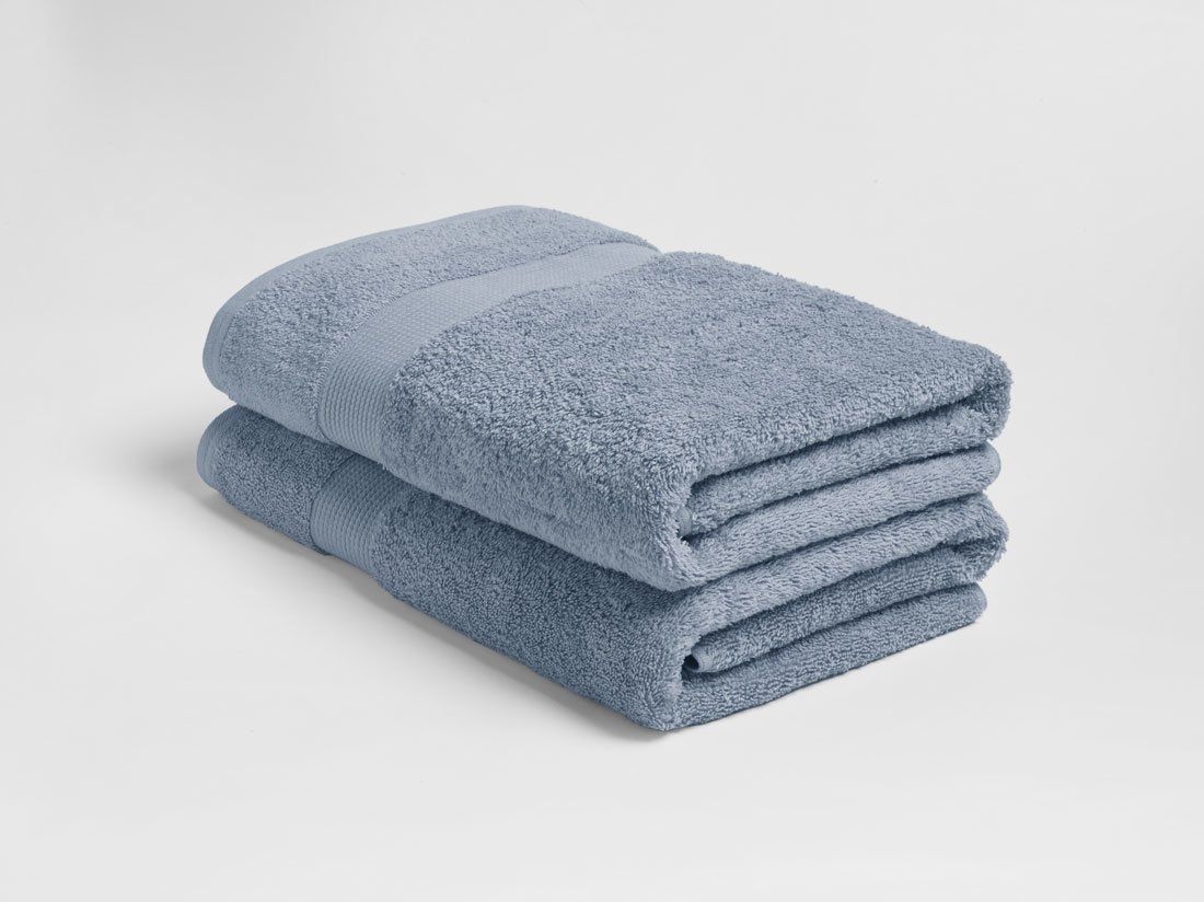 Douchelakens terry faded blue 70x140 - 2 st