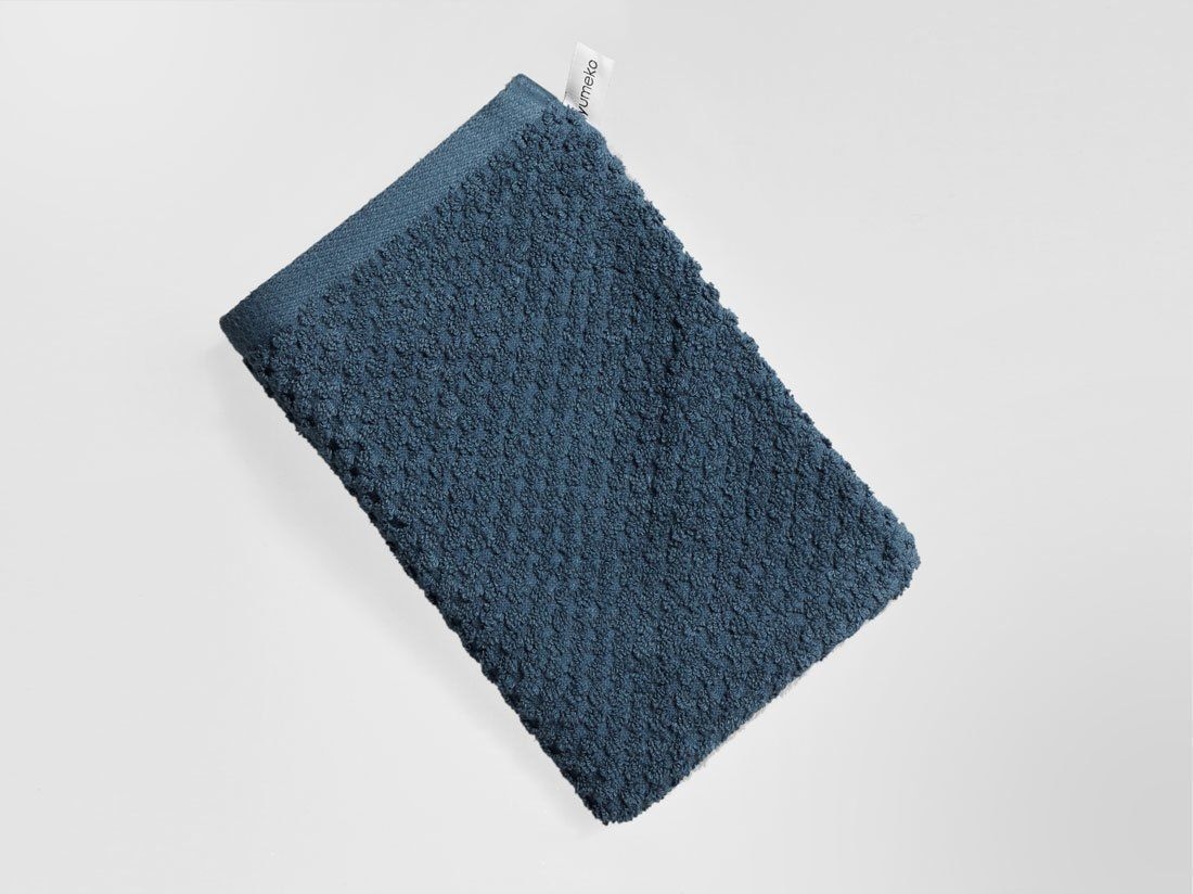 Washandjes dots blue 15x22 - 4 st