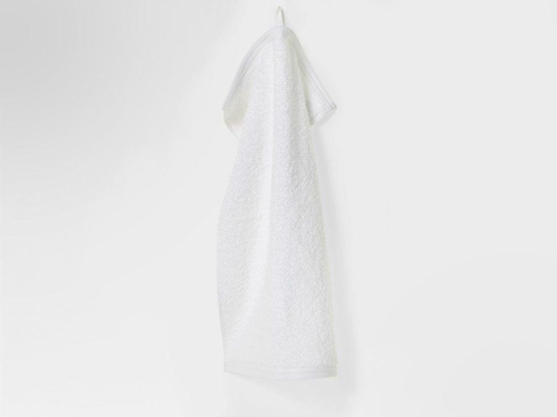 Gastendoekjes terry pure white 30x50 - 4 st
