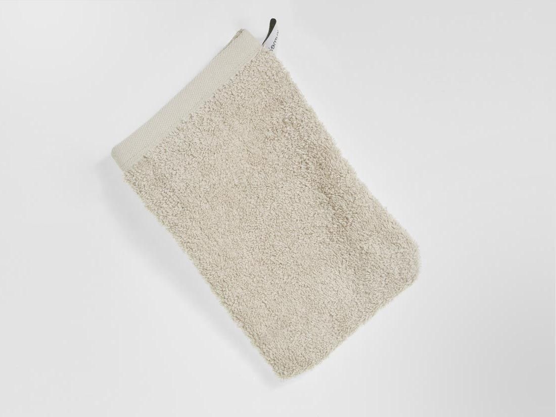 Washandjes terry white sand 15x22 - 4 st