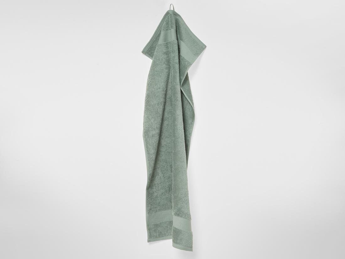 Handdoeken terry sea green 50x100