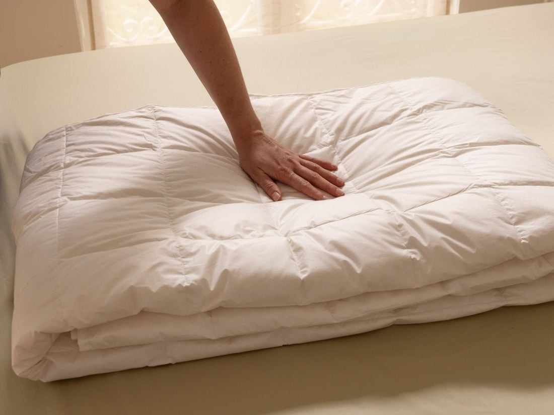 Couette en duvet deluxe été