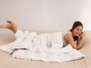 Couette en duvet recyclé été