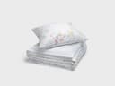 Parure de lit satin de coton fleurs sauvages