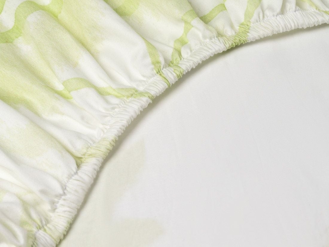 Drap-housse satin de coton cosmos