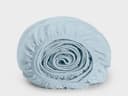 Drap-housse jersey bleu frais