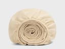Drap-housse enfant percale de coton éclat doré