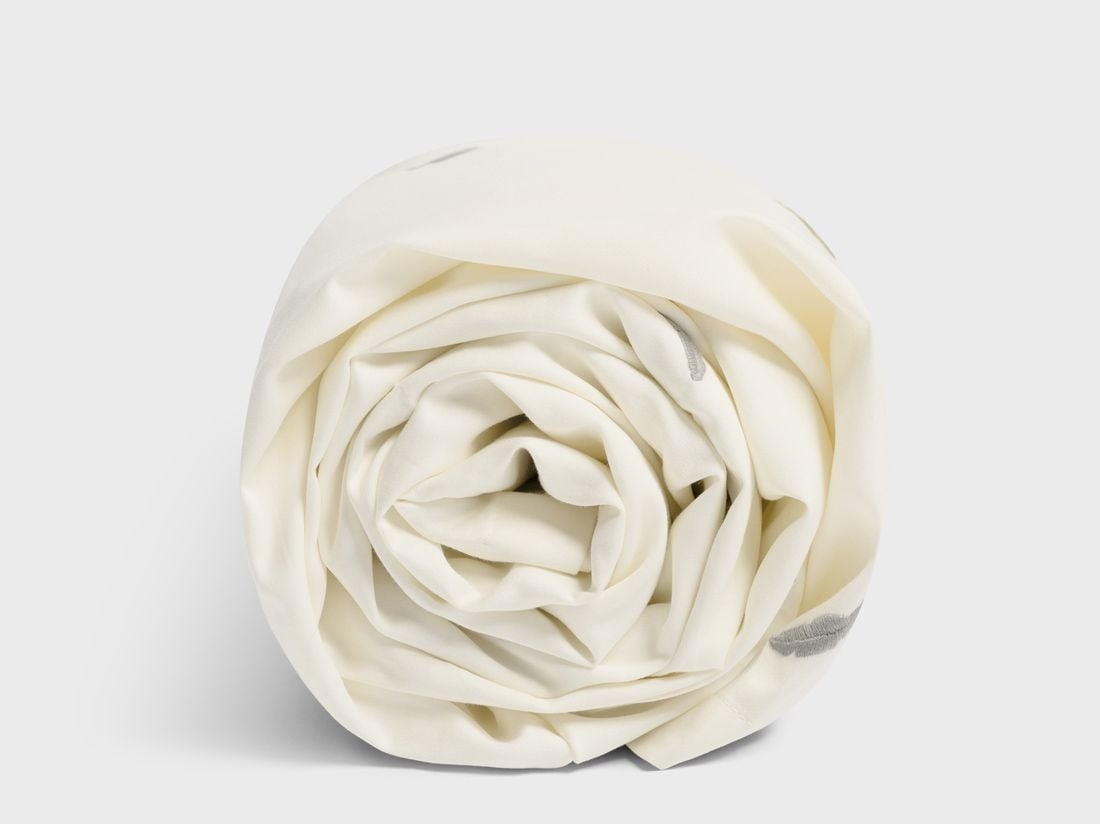 Drap plat enfant satin de coton plume multicolore