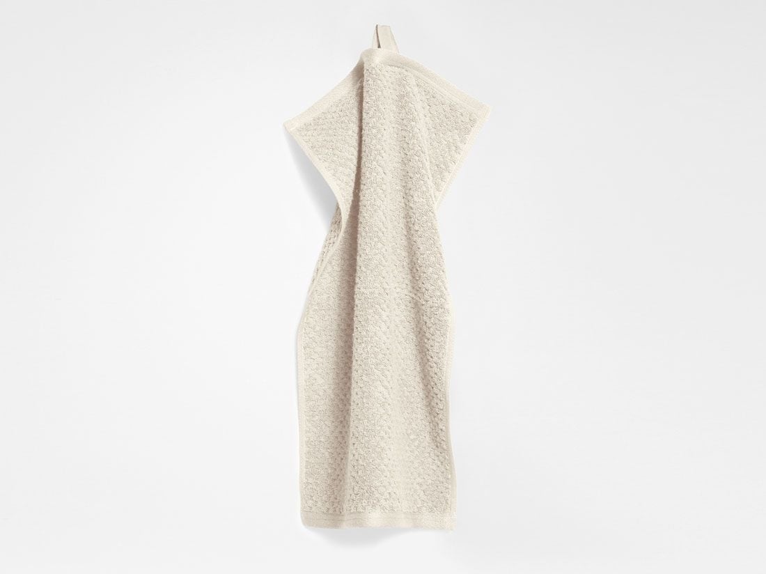 Gastendoekjes dots white sand 30x50 - 4 st