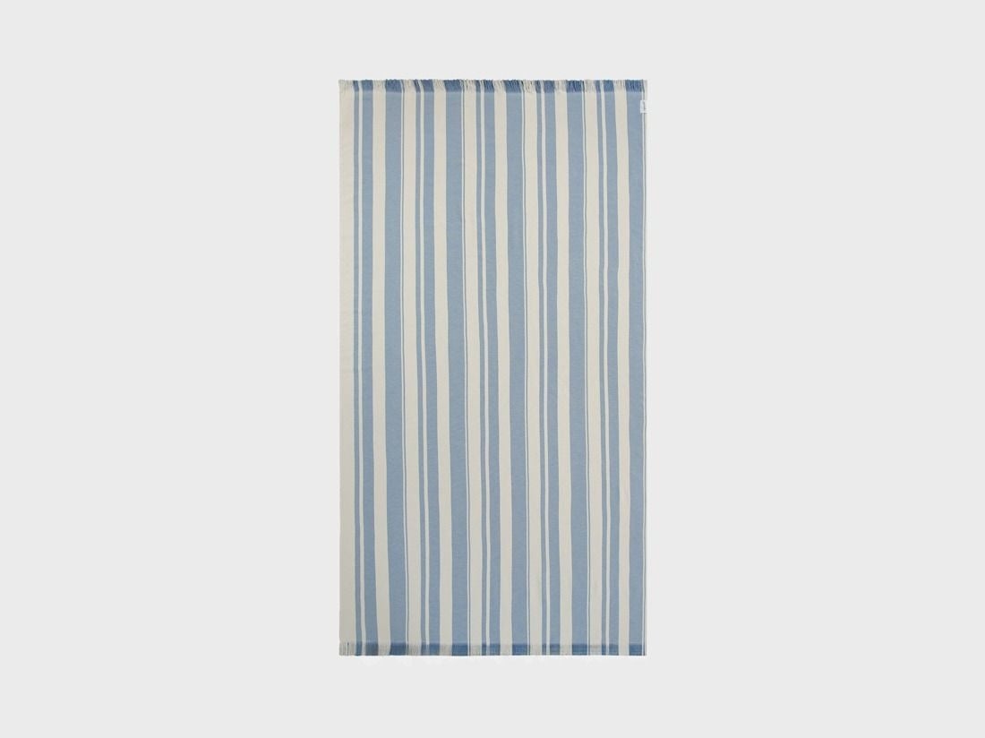 Hamamdoek Faded Blue Stripe 100x180 - 1 st.