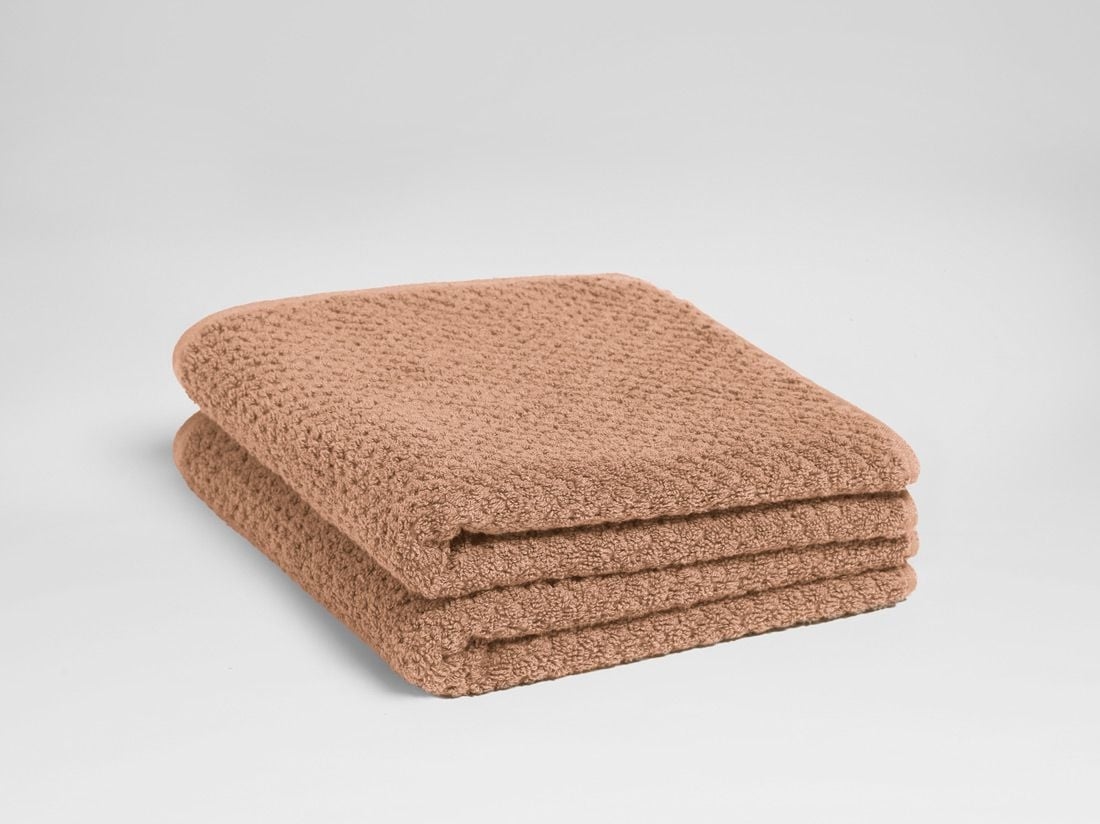 Handdoeken dots honey 50x100