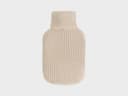 Housse de bouillotte en coton avoine 36x20