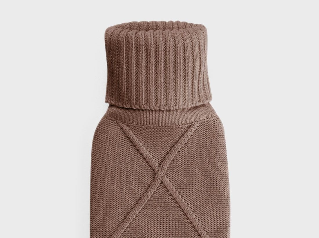 Kruikzak XL katoen cocoa brown 78x12