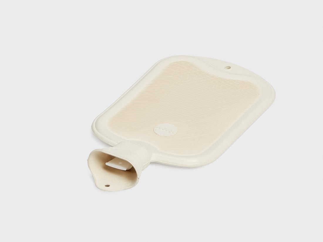 Warmwaterkruik natuurlatex warm white 2L