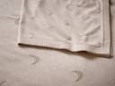 Babydeken katoen moon oat melange 75x100