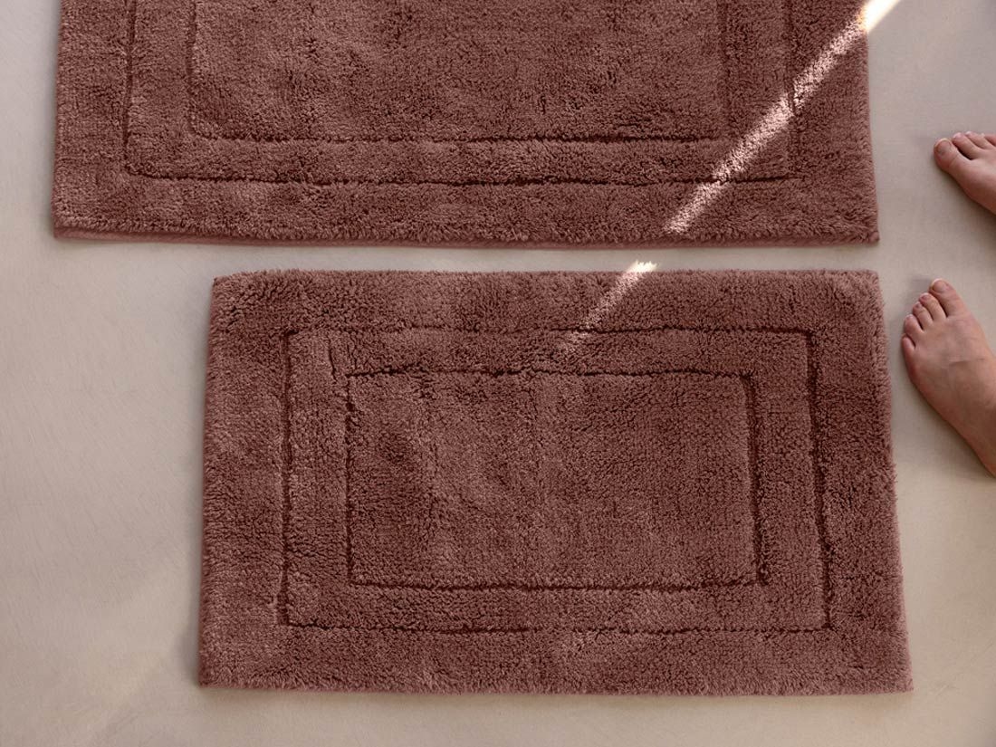 Badmat deluxe blush rose 60x100