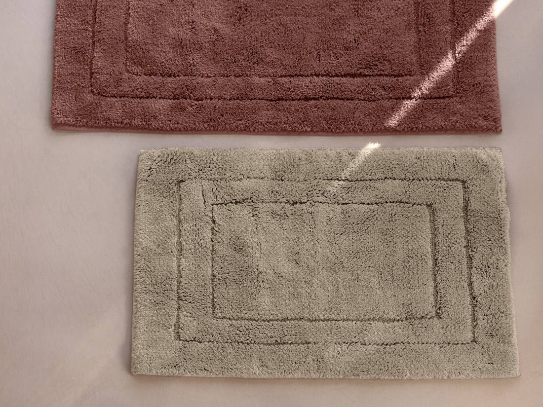 Badmat deluxe warm taupe 50x80