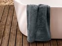 Douchelakens velours pebble blue 70x140 - 2 st