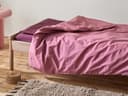 Housse de couette enfant percale de coton rêve framboise