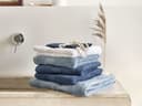 Handdoeken terry faded blue 50x100