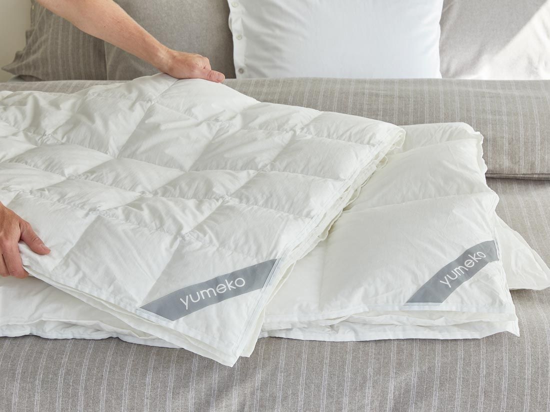 Dekbed ganzendons lente/herfst 260x220