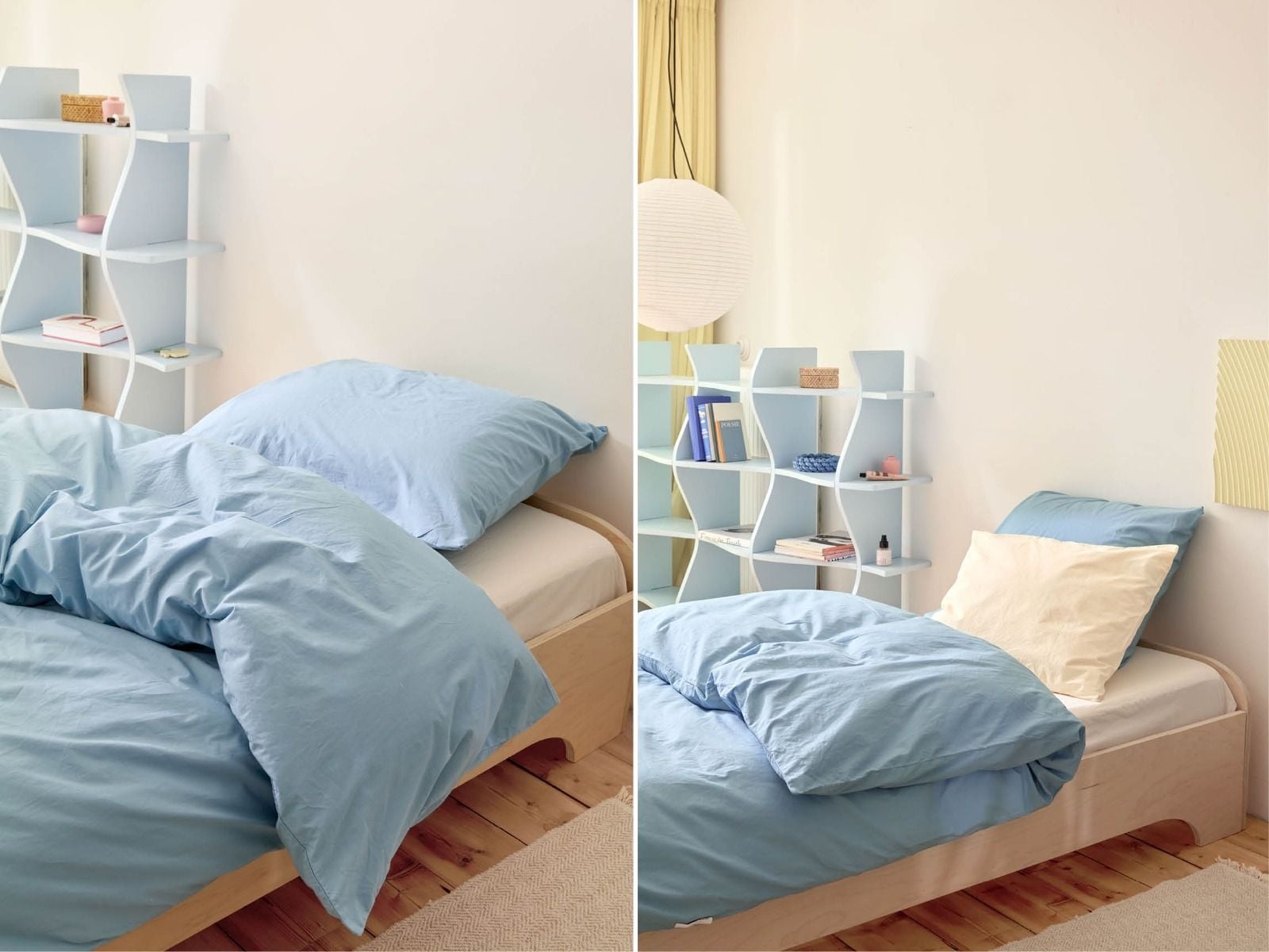 Dekbedovertrek percal katoen blue lagoon