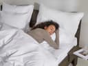 Taie d'oreiller percale de coton blanc pur