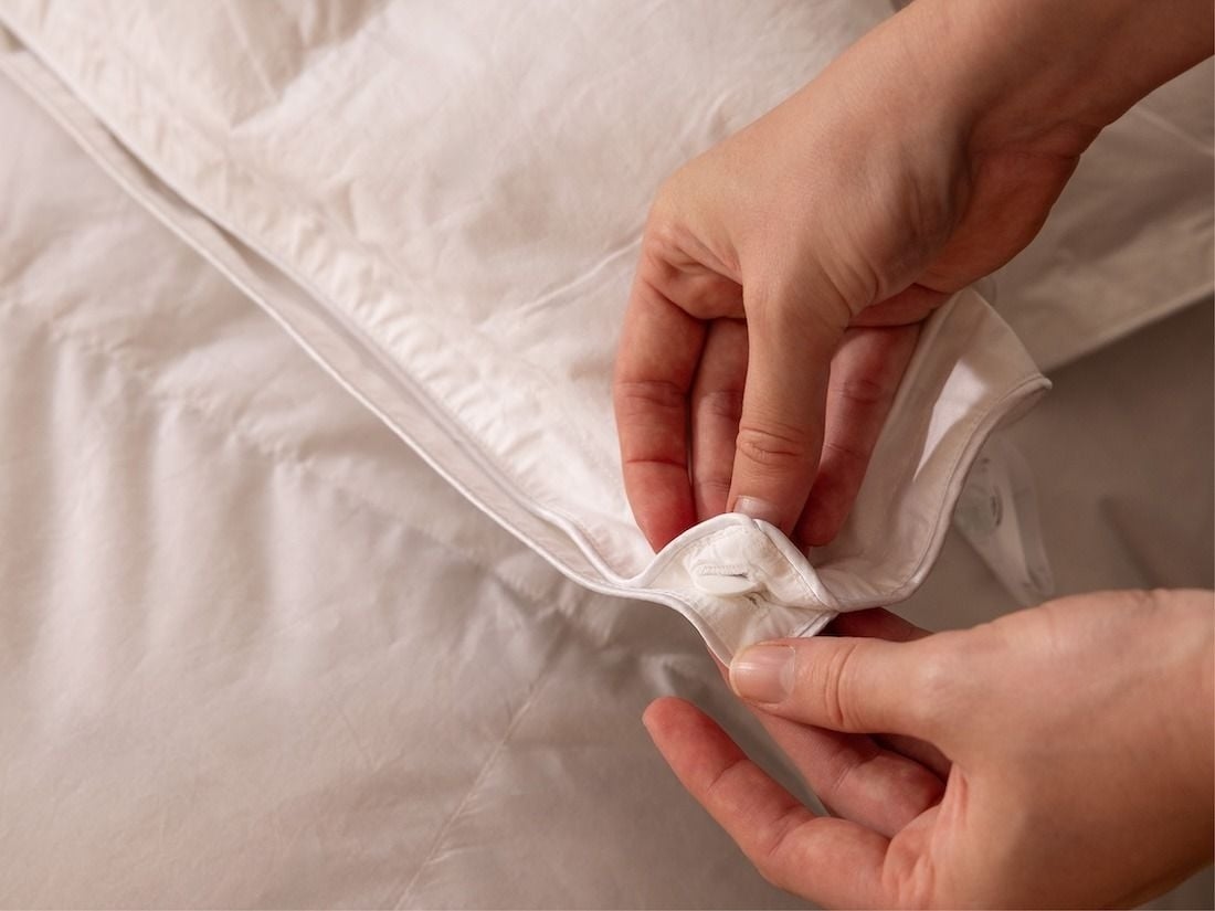 Couette en duvet 4 saisons