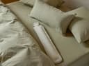 Housse de bouillotte XL en laine mélange naturel 78x12