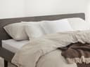 Kussensloop percal katoen white sand