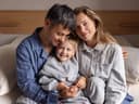 Pyjamaset dames flanel light grey/white stripe