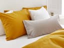 Kussensloop flanel indian yellow
