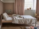 Housse de couette enfant lin lavé naturel