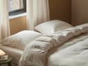 Kussensloop hennep/katoen soft cream