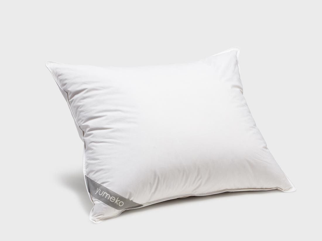 Oreiller en duvet et plumettes recyclés 60x70 medium