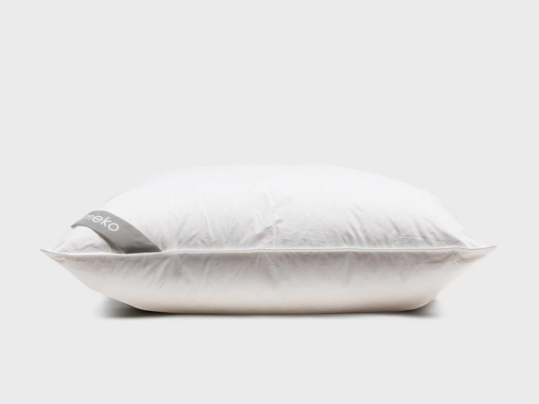 Oreiller en duvet et plumettes recyclés à 3 compartiments 60x70 medium