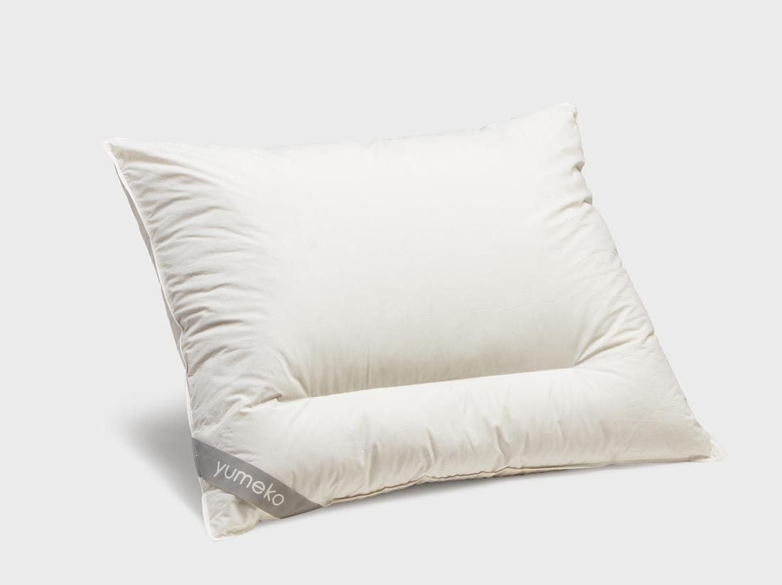 Oreiller en duvet deluxe 60x70 moelleux